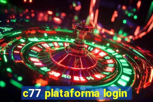 c77 plataforma login